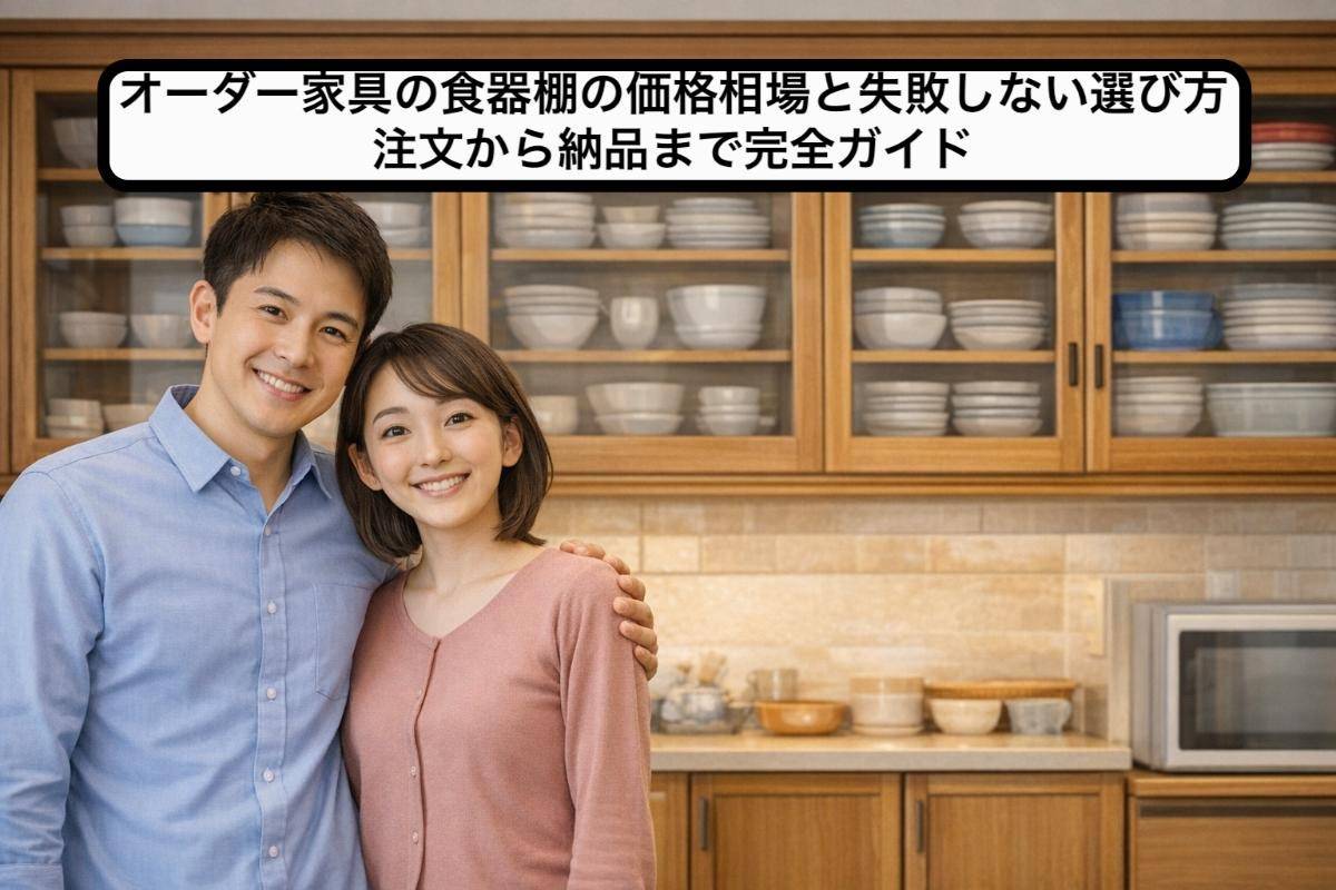オーダー家具の食器棚の価格相場と失敗しない選び方|注文から納品まで完全ガイド